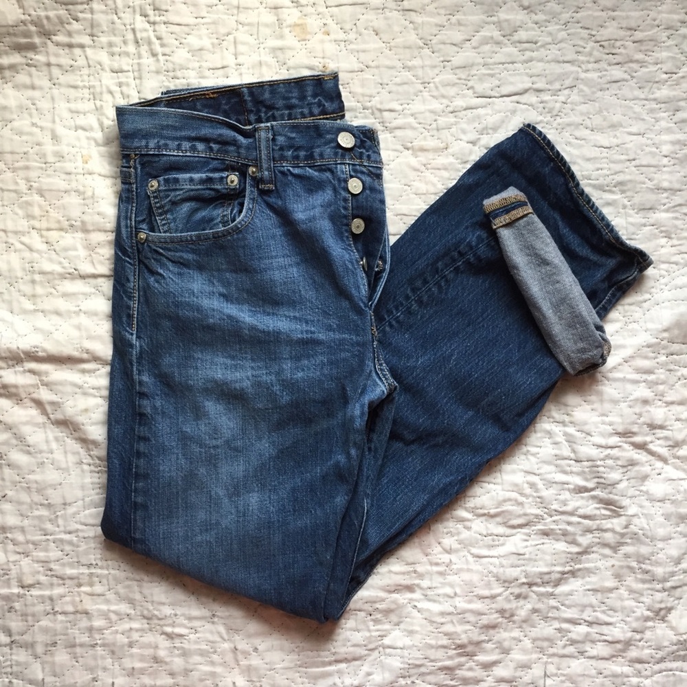 Levi’s 501s buttonfly